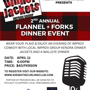 Flannel and Forks Dinner Event