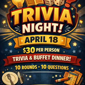 Trivia Night - April 18th, 2026